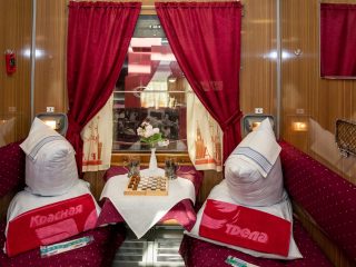 В Музее железных дорог России начал работу выставочный проект «Поезд № 1»