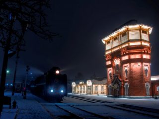 Впервые на конкурсе - «Паровозное депо Подмосковная»