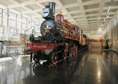 Экспозиционная площадка «Музей Московской железной дороги» подразделения по сохранению исторического наследия МЦНТИБ