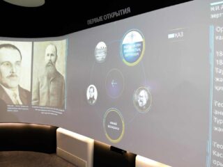 Интерактивный музей АО «Эмбамунайгаз»